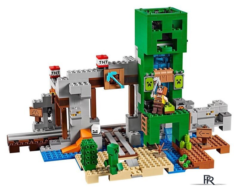 Конструктор LEGO Minecraft 21155 Шахта крипера - Изображение №4 — Интернет-магазин ПроЗаказ