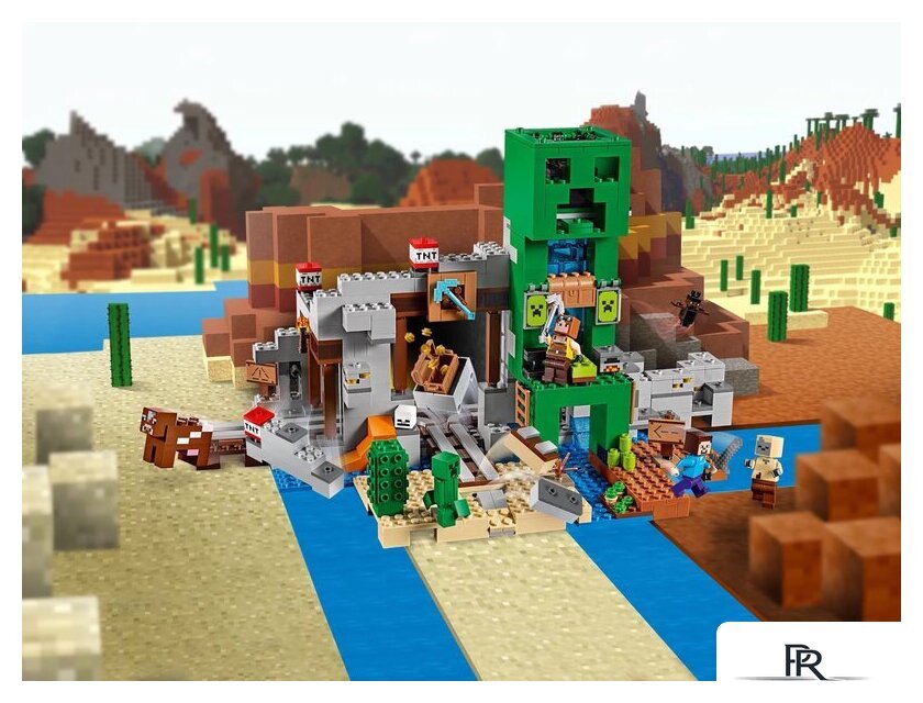 Конструктор LEGO Minecraft 21155 Шахта крипера - Изображение №28 — Интернет-магазин ПроЗаказ