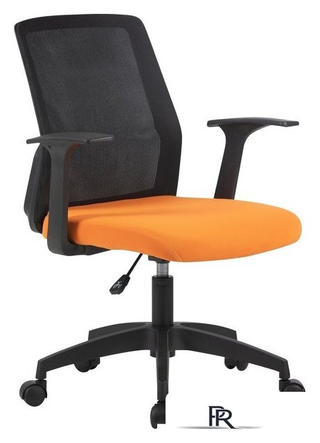 Офисное кресло CACTUS CS-MC222-BKOR (черный/оранжевый) - Изображение №1 — Интернет-магазин ПроЗаказ