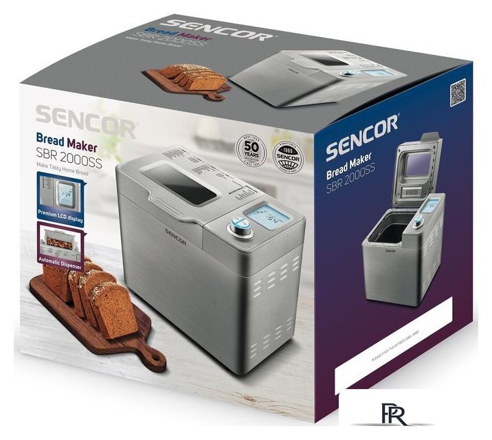Хлебопечка Sencor SBR 2000SS - Изображение №9 — Интернет-магазин ПроЗаказ