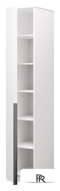 Шкаф-пенал Аквилон Чарли № 5.1 левый (белое сияние) - Изображение №2 — Интернет-магазин ПроЗаказ