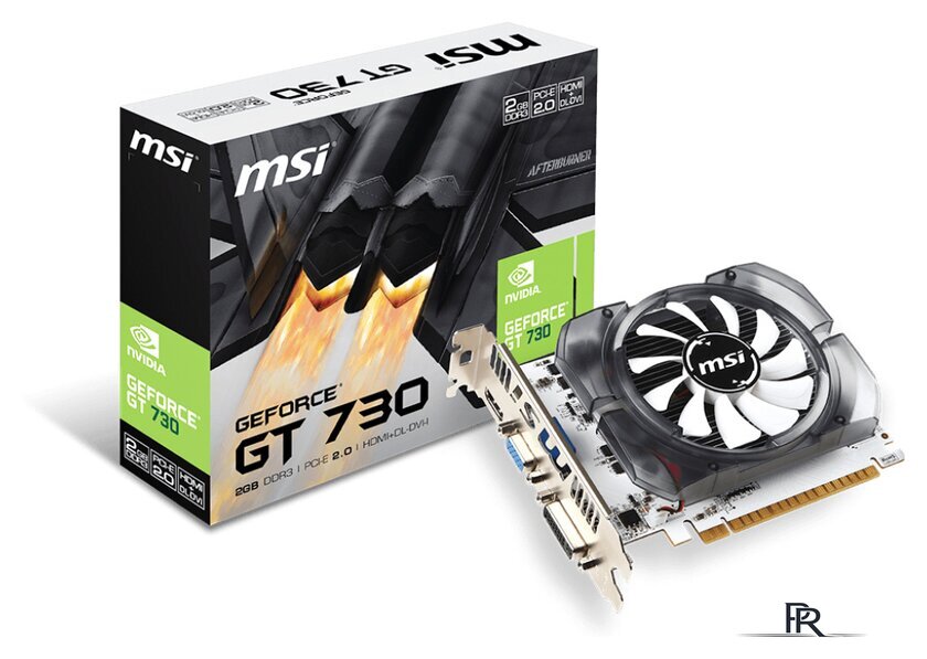 Видеокарта MSI GeForce GT 730 2GB DDR3 N730-2GD3V3 - Изображение №5 — Интернет-магазин ПроЗаказ