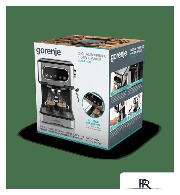 Рожковая кофеварка Gorenje ESCM15DBK - Изображение №4 — Интернет-магазин ПроЗаказ