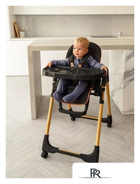 Высокий стульчик Amarobaby Elegant AB23-23EL/09 (черный) - Изображение №2 — Интернет-магазин ПроЗаказ