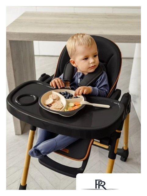 Высокий стульчик Amarobaby Elegant AB23-23EL/09 (черный) - Изображение №3 — Интернет-магазин ПроЗаказ