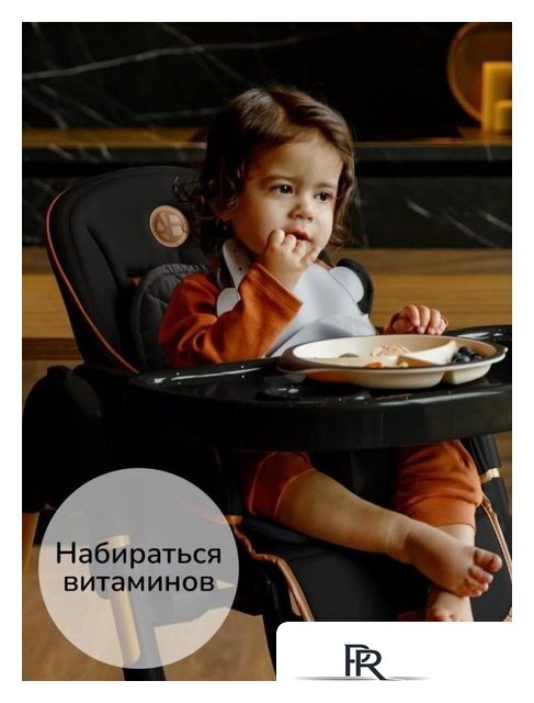 Высокий стульчик Amarobaby Elegant AB23-23EL/09 (черный) - Изображение №12 — Интернет-магазин ПроЗаказ