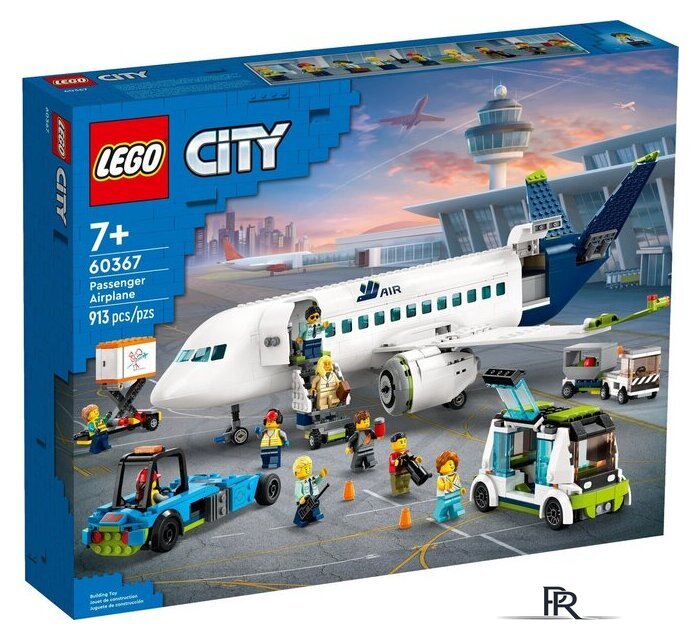 Конструктор LEGO City 60367 Пассажирский самолет - Изображение №1 — Интернет-магазин ПроЗаказ