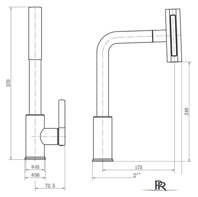 Смеситель Fashun A56131-17 - Изображение №5 — Интернет-магазин ПроЗаказ
