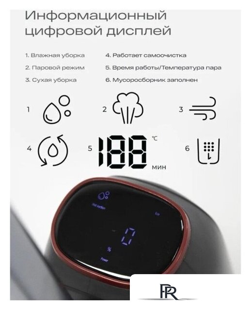 Вертикальный моющий пылесос Atvel F40 Steam - Изображение №7 — Интернет-магазин ПроЗаказ
