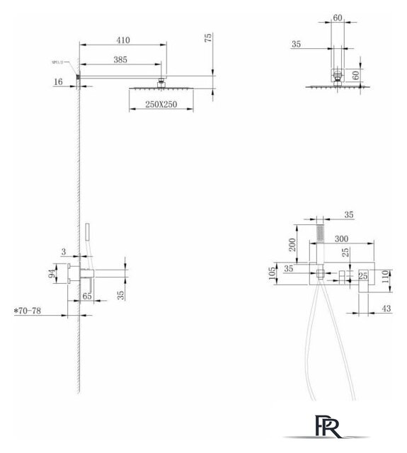 Душевая система  Abber Daheim AF8218SP - Изображение №4 — Интернет-магазин ПроЗаказ