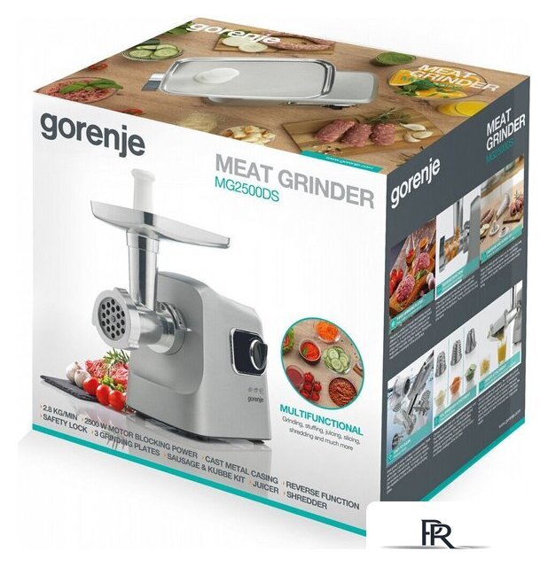 Мясорубка Gorenje MG2500DS - Изображение №13 — Интернет-магазин ПроЗаказ