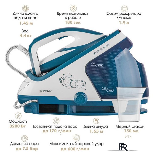 Утюг Endever Delta-500 - Изображение №8 — Интернет-магазин ПроЗаказ