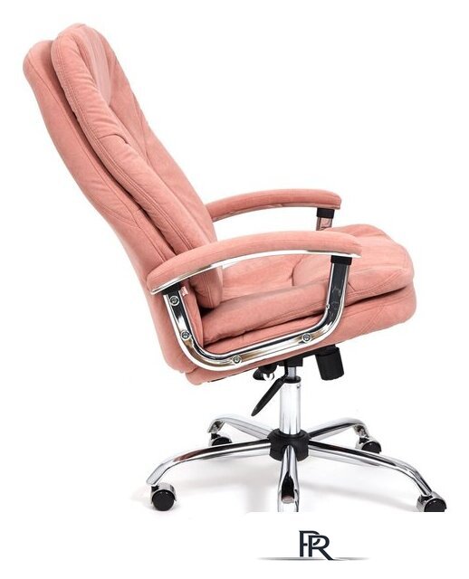 Офисное кресло TetChair Softy LUX (флок, розовый) - Изображение №9 — Интернет-магазин ПроЗаказ