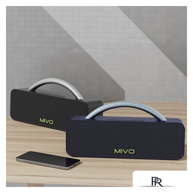 Беспроводная колонка Mivo M19 (синий) - Изображение №2 — Интернет-магазин ПроЗаказ