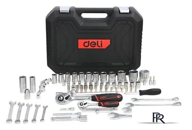 Универсальный набор инструментов Deli EDQ45082 (82 предмета) - Изображение №2 — Интернет-магазин ПроЗаказ