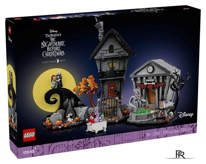 Конструктор LEGO Ideas 21351 Дисней Тима Бертона Кошмар перед Рождеством - Изображение №6 — Интернет-магазин ПроЗаказ