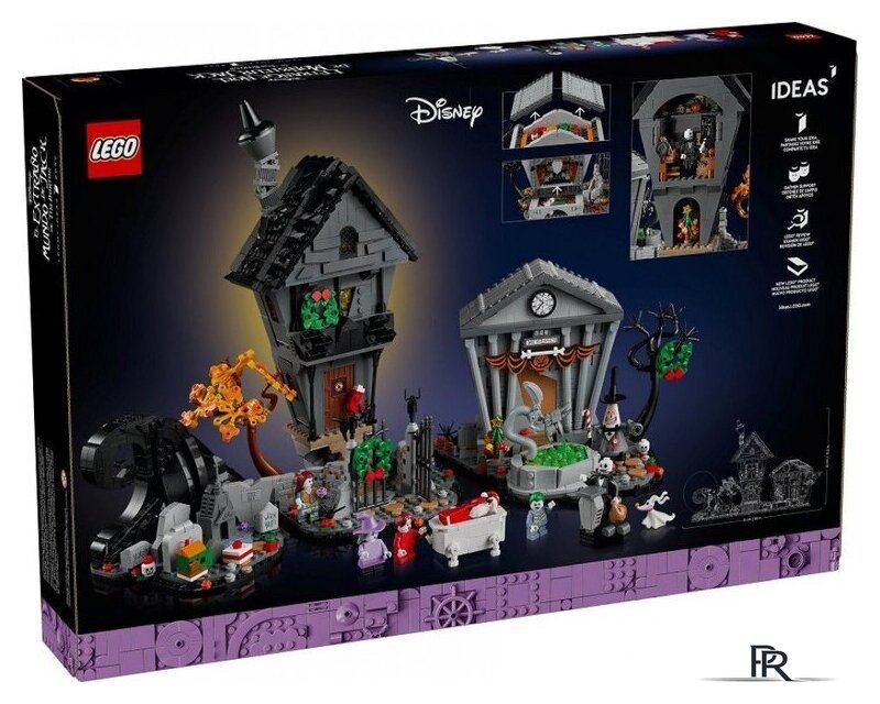 Конструктор LEGO Ideas 21351 Дисней Тима Бертона Кошмар перед Рождеством - Изображение №5 — Интернет-магазин ПроЗаказ