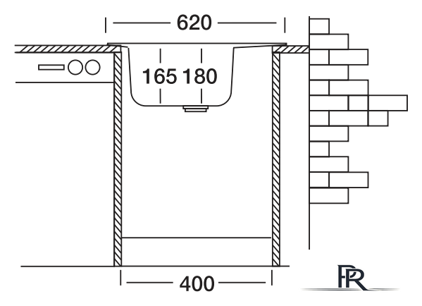 Кухонная мойка Kromevye Bianсa EC 305 D - Изображение №3 — Интернет-магазин ПроЗаказ