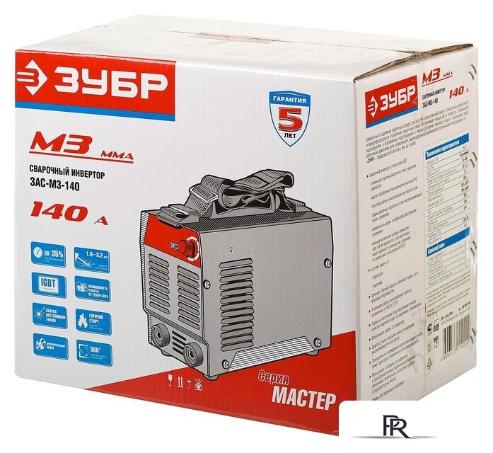 Сварочный инвертор Зубр ЗАС-М3-140 - Изображение №7 — Интернет-магазин ПроЗаказ