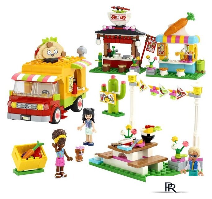 Конструктор LEGO Friends 41701 Рынок уличной еды - Изображение №6 — Интернет-магазин ПроЗаказ