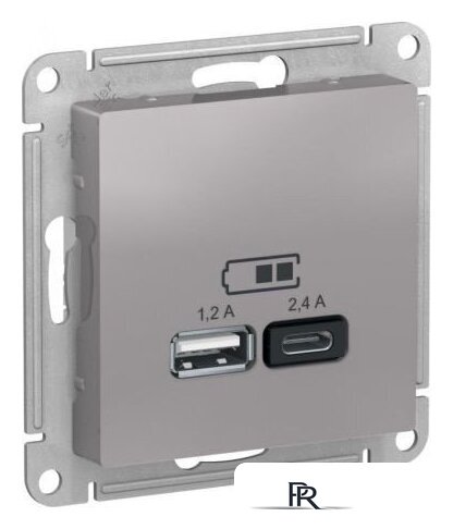 Розетка USB Schneider Electric AtlasDesign ATN000339 - Изображение №2 — Интернет-магазин ПроЗаказ