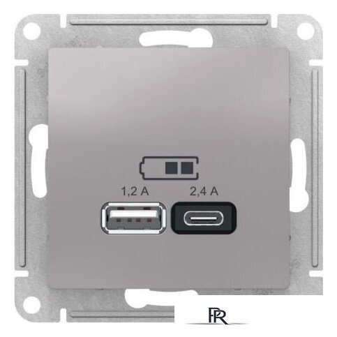 Розетка USB Schneider Electric AtlasDesign ATN000339 - Изображение №1 — Интернет-магазин ПроЗаказ