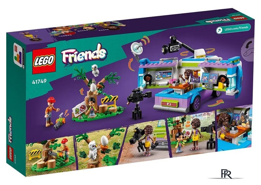 Конструктор LEGO Friends Фургон отдела новостей 41749 - Изображение №2 — Интернет-магазин ПроЗаказ