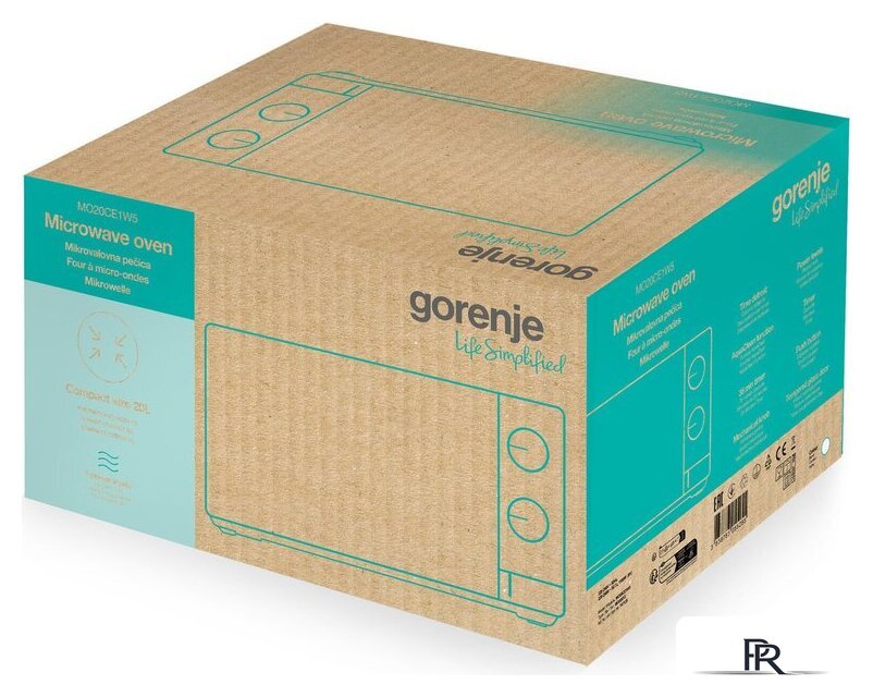 Микроволновая печь Gorenje MO20CE1W5 - Изображение №8 — Интернет-магазин ПроЗаказ