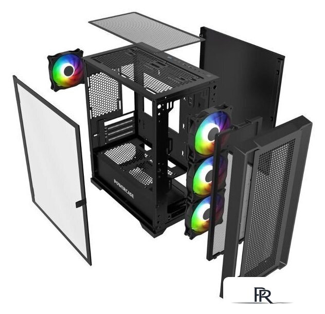 Корпус Powercase Alisio Micro X4B V2 CAMCXB-A4 - Изображение №6 — Интернет-магазин ПроЗаказ