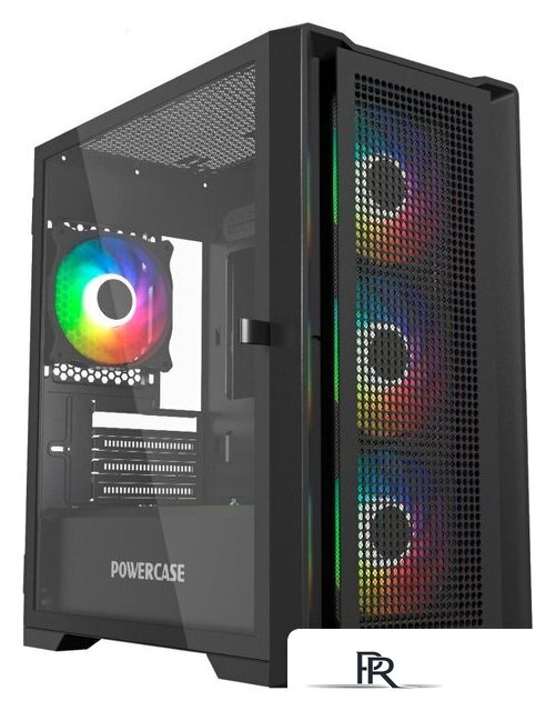 Корпус Powercase Alisio Micro X4B V2 CAMCXB-A4 - Изображение №1 — Интернет-магазин ПроЗаказ