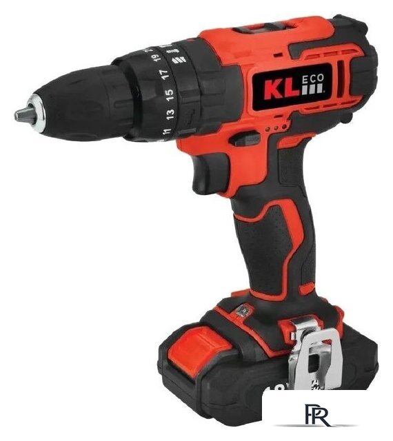 Ударная дрель-шуруповерт KLECO KE18DM-20DB (с 2-мя АКБ, сумка) - Изображение №1 — Интернет-магазин ПроЗаказ