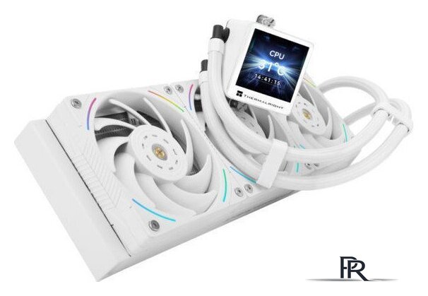 Система жидкостного охлаждения для процессора Thermalright Frozen Vision 360 ARGB V2 (белый) - Изображение №3 — Интернет-магазин ПроЗаказ