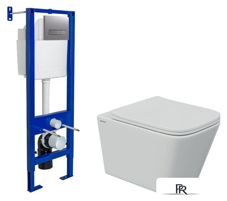 Унитаз подвесной Berges Wasserhaus Floe S Atom Line 043347 - Изображение №1 — Интернет-магазин ПроЗаказ