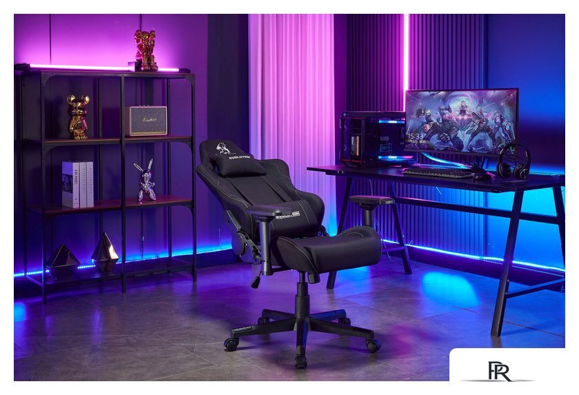 Игровое (геймерское) кресло Evolution Tactic Pro (черный) - Изображение №21 — Интернет-магазин ПроЗаказ