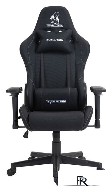 Игровое (геймерское) кресло Evolution Tactic Pro (черный) - Изображение №2 — Интернет-магазин ПроЗаказ