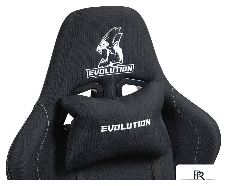 Игровое (геймерское) кресло Evolution Tactic Pro (черный) - Изображение №3 — Интернет-магазин ПроЗаказ