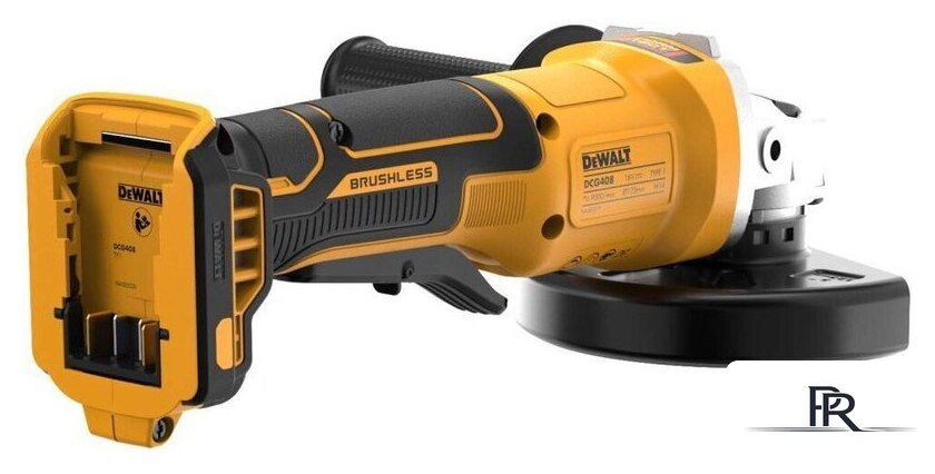 Угловая шлифмашина DeWalt DCG408NT (без АКБ, кейс) - Изображение №4 — Интернет-магазин ПроЗаказ