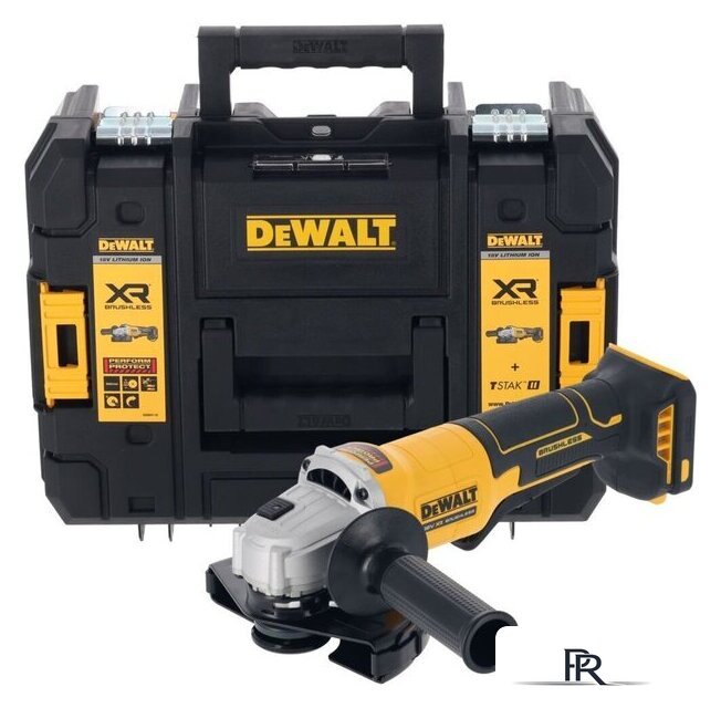 Угловая шлифмашина DeWalt DCG408NT (без АКБ, кейс) - Изображение №1 — Интернет-магазин ПроЗаказ