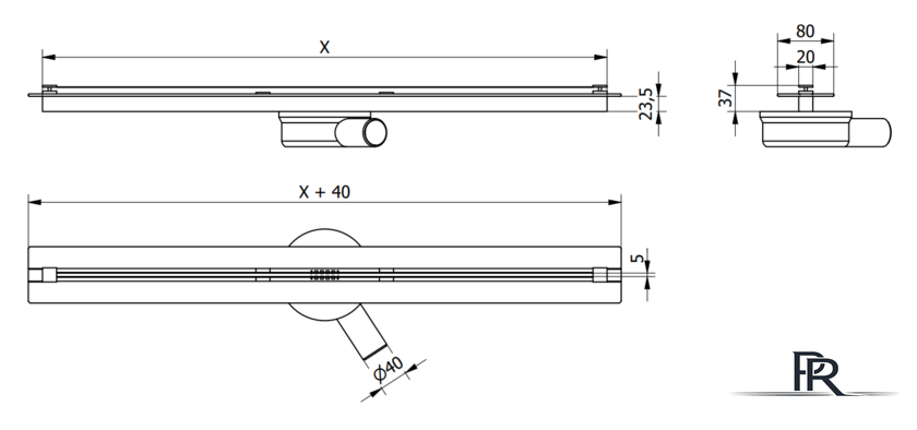 Трап/канал Mexen Flat 360 Super Slim Chrome 1051070 - Изображение №6 — Интернет-магазин ПроЗаказ