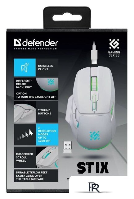 Игровая мышь Defender Stix GM-009 - Изображение №3 — Интернет-магазин ПроЗаказ