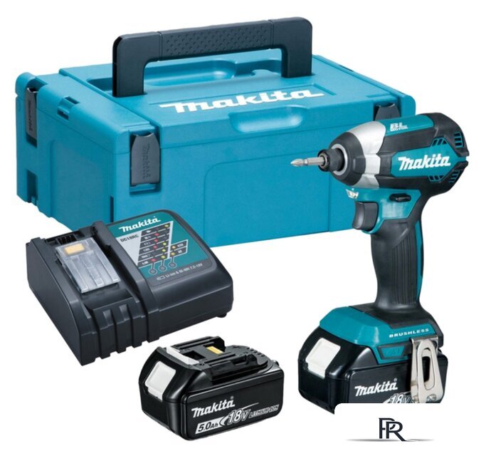 Винтоверт Makita DTD153RTJ (с 2-мя АКБ, кейс ) - Изображение №1 — Интернет-магазин ПроЗаказ