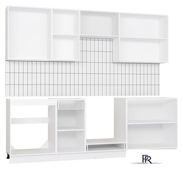 Готовая кухня Mio Tesoro Корнелия Ода-плюс 2.4 без столешницы (графит) - Изображение №6 — Интернет-магазин ПроЗаказ