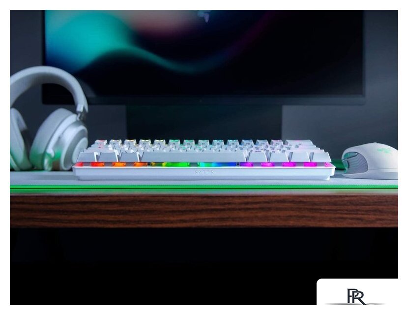 Клавиатура Razer Huntsman Mini Clicky (белый) - Изображение №5 — Интернет-магазин ПроЗаказ