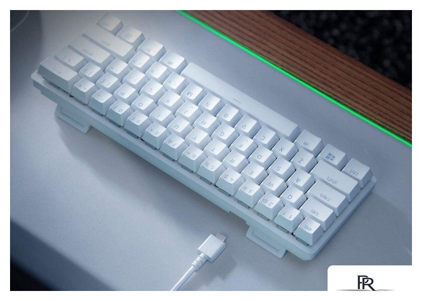 Клавиатура Razer Huntsman Mini Clicky (белый) - Изображение №4 — Интернет-магазин ПроЗаказ