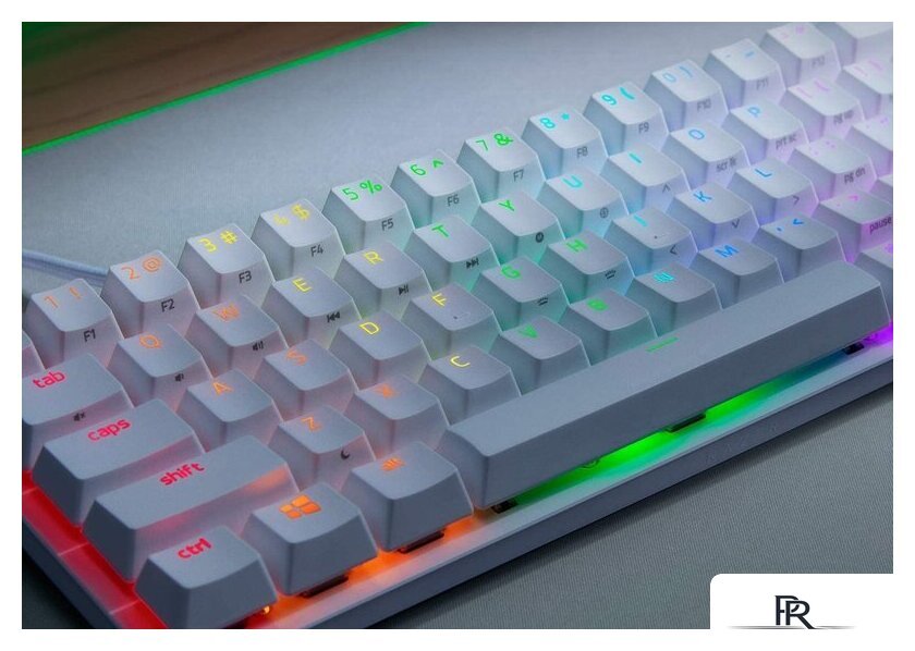 Клавиатура Razer Huntsman Mini Clicky (белый) - Изображение №3 — Интернет-магазин ПроЗаказ