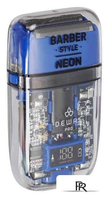 Электробритва Dewal Style Neon 03-082 (синий) - Изображение №2 — Интернет-магазин ПроЗаказ
