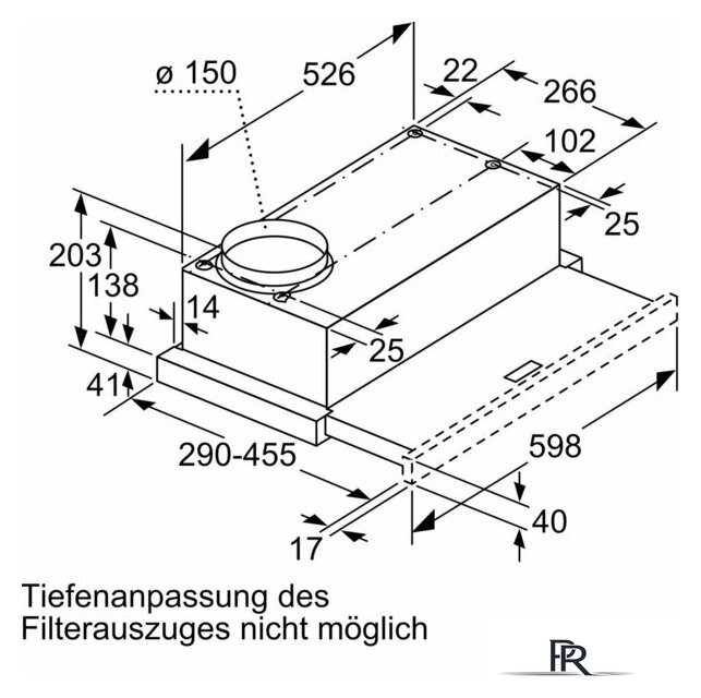 Кухонная вытяжка Bosch Serie 2 DFL063W57 - Изображение №11 — Интернет-магазин ПроЗаказ