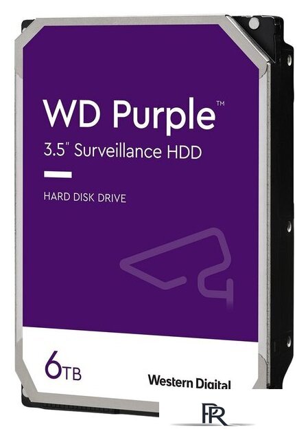 Жесткий диск WD Purple 6TB WD62PURZ - Изображение №1 — Интернет-магазин ПроЗаказ