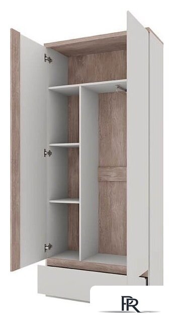 Шкаф распашной Anrex Lima 2D1S (персидский жемчуг/мадура) - Изображение №2 — Интернет-магазин ПроЗаказ