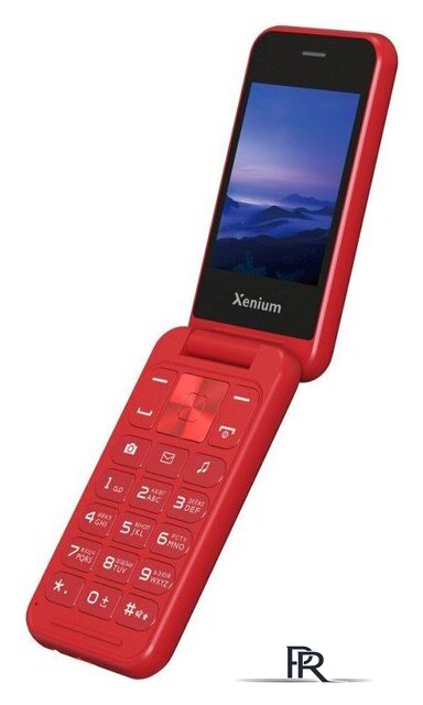 Кнопочный телефон Xenium X680 (красный) - Изображение №4 — Интернет-магазин ПроЗаказ